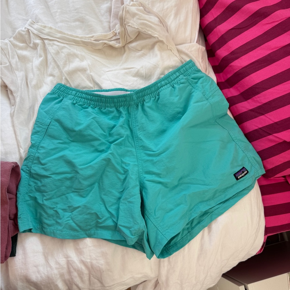Patagonia Blue Athletic Shorts women’s “baggies”